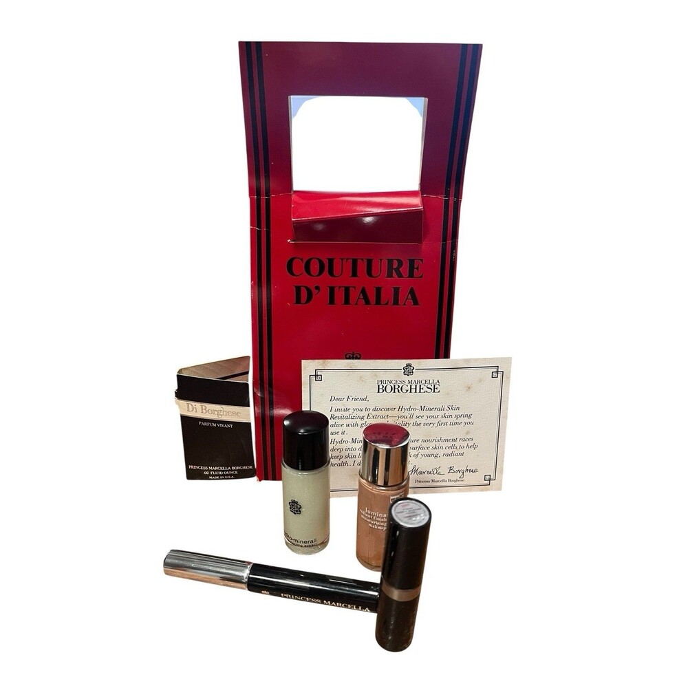 Princess Marcella Borghese  Lipstick, Eyeshadow, Hydro Mineral, Makeup Set READ!